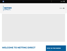Tablet Screenshot of nettingdirect.com